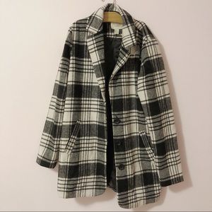 Plaid coat